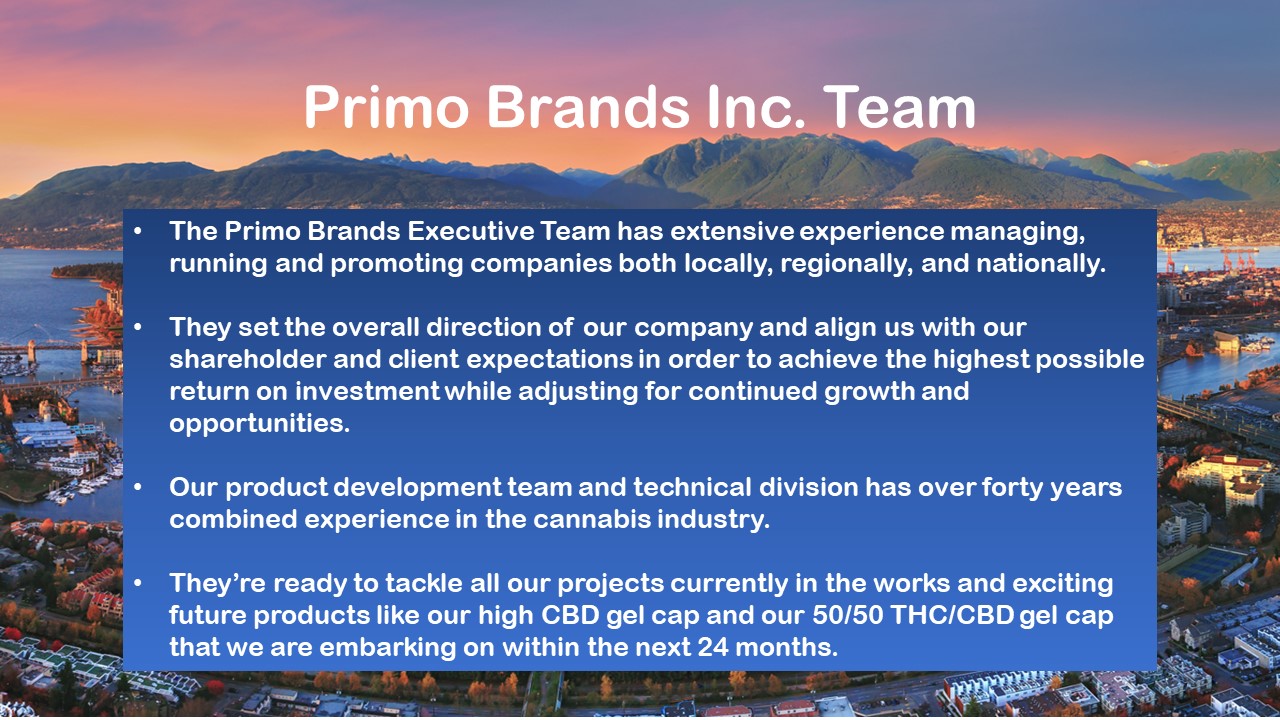 Primo Brands Inc Team